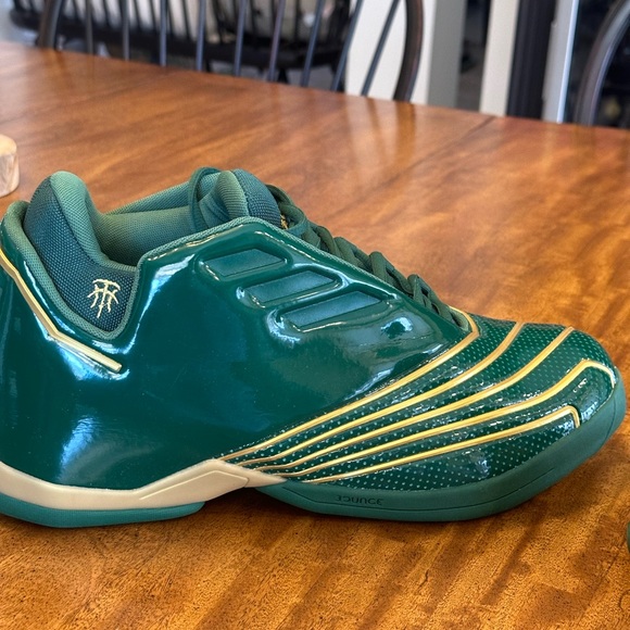 ADIDAS men’s TMAC 2 Restomod Dark Green- Gold (FY9931) Lebron James SVSM - Picture 14 of 16